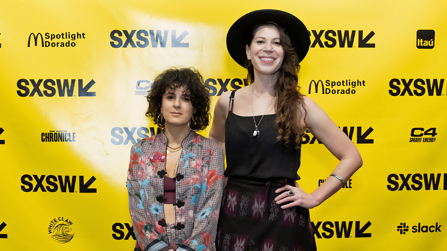 (L-R) Pegah Farahmand, Jessica Potter – "Periodical" Premiere – SXSW 2023 – Melissa Bordeau