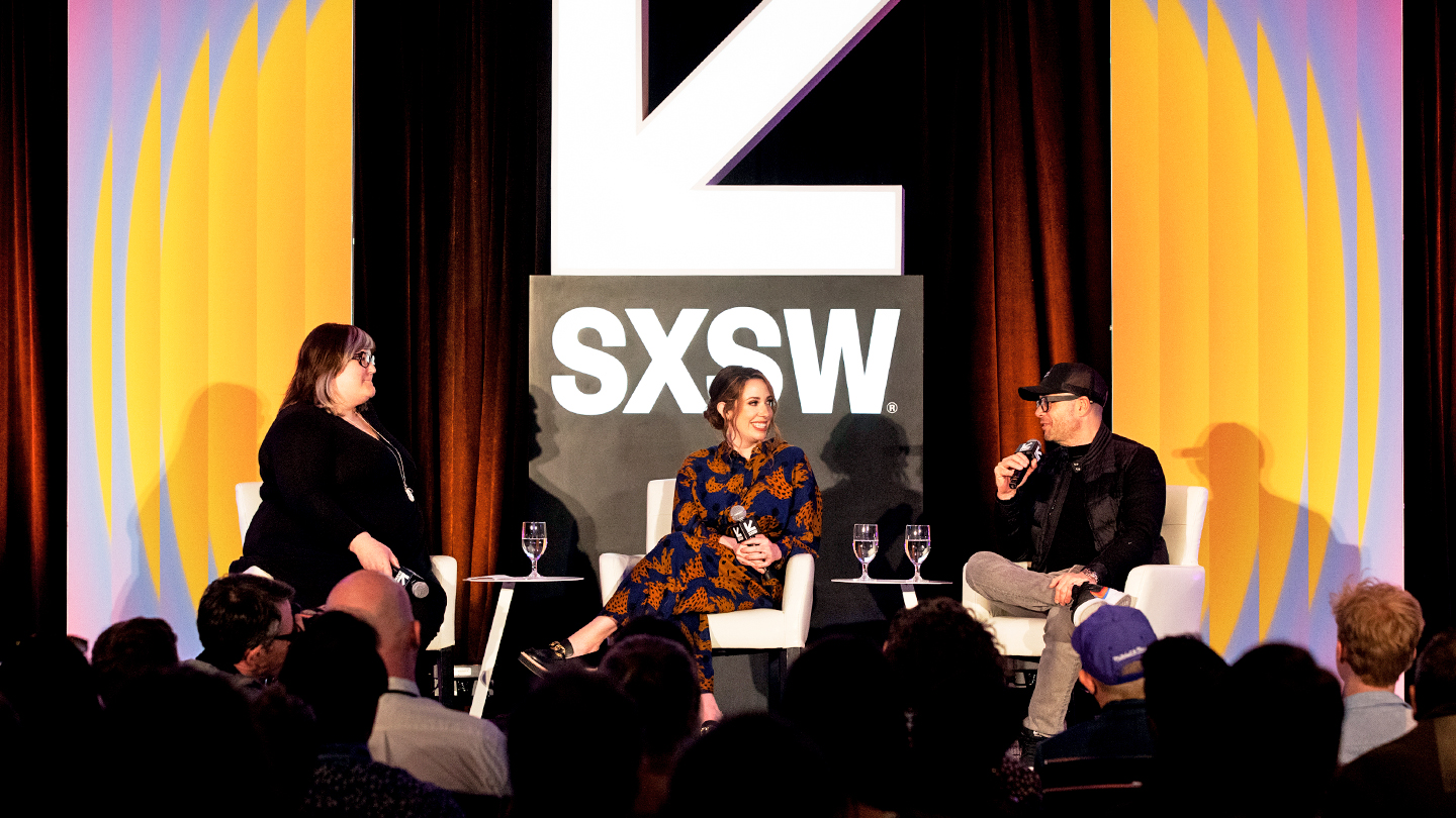 Featured Session: Careers & Collaboration with Tara Hernandez & Damon Lindelof – SXSW 2023 – Photo by Nicky G Hernandez Jr