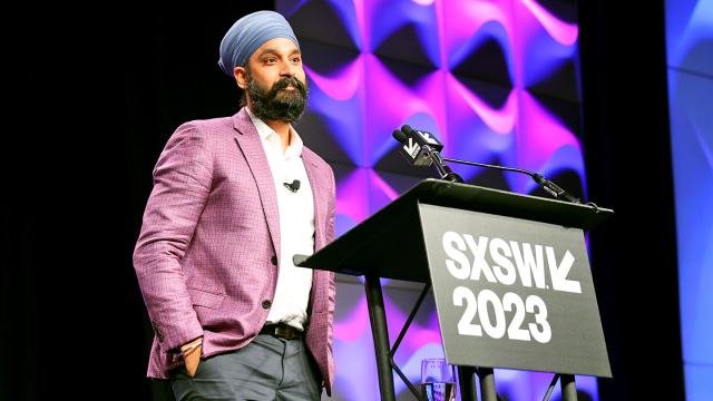 Opening Speaker: Simran Jeet – SXSW 2023 – Photo by Diego Donamaria/Getty Images for SXSW