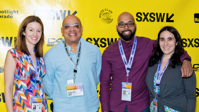 Documentary Shorts Program Photo Op –SXSW 2023 – Photo by Abigail Tirres