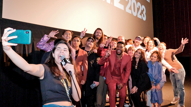 Independent TV Pilot Program Photo Op – SXSW 2023 – Photo by Shunya Carroll