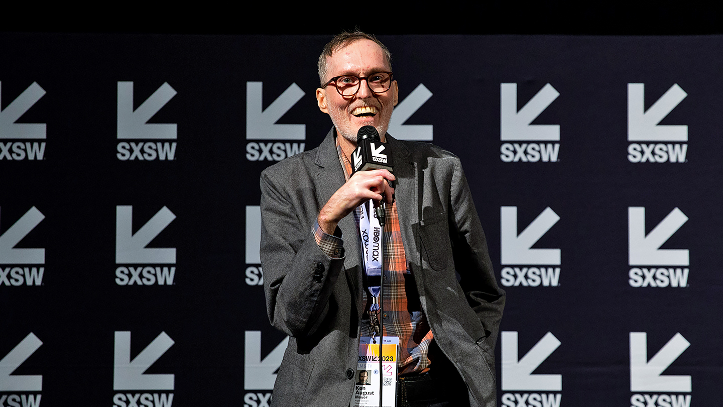 Ken August Meyer attends "Angel Applicant" Q&A – SXSW 2023 – Photo by Kaitlyn Kilpatrick