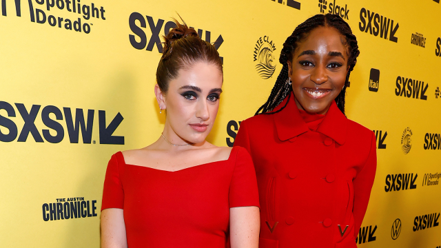 Rachel Sennott and Ayo Edebiri attend "Bottoms" World Premiere – SXSW 2023 – Photo by Frazer Harrison/Getty Images for SXSW