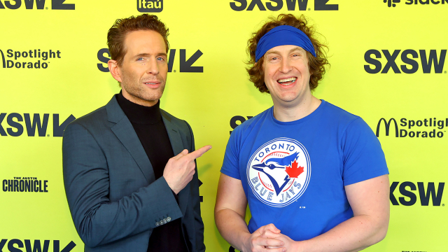 Matt Johnson and Glenn Howerton – "Blackberry" Premiere – SXSW 2023 – Photo by Diego Donamaria/Getty Images for SXSW