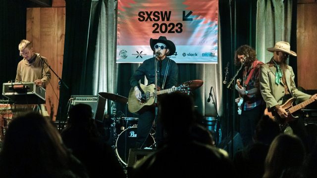 Garrett T. Capps & NASA Country– SXSW 2023 – Photo by Christopher De La Rosa