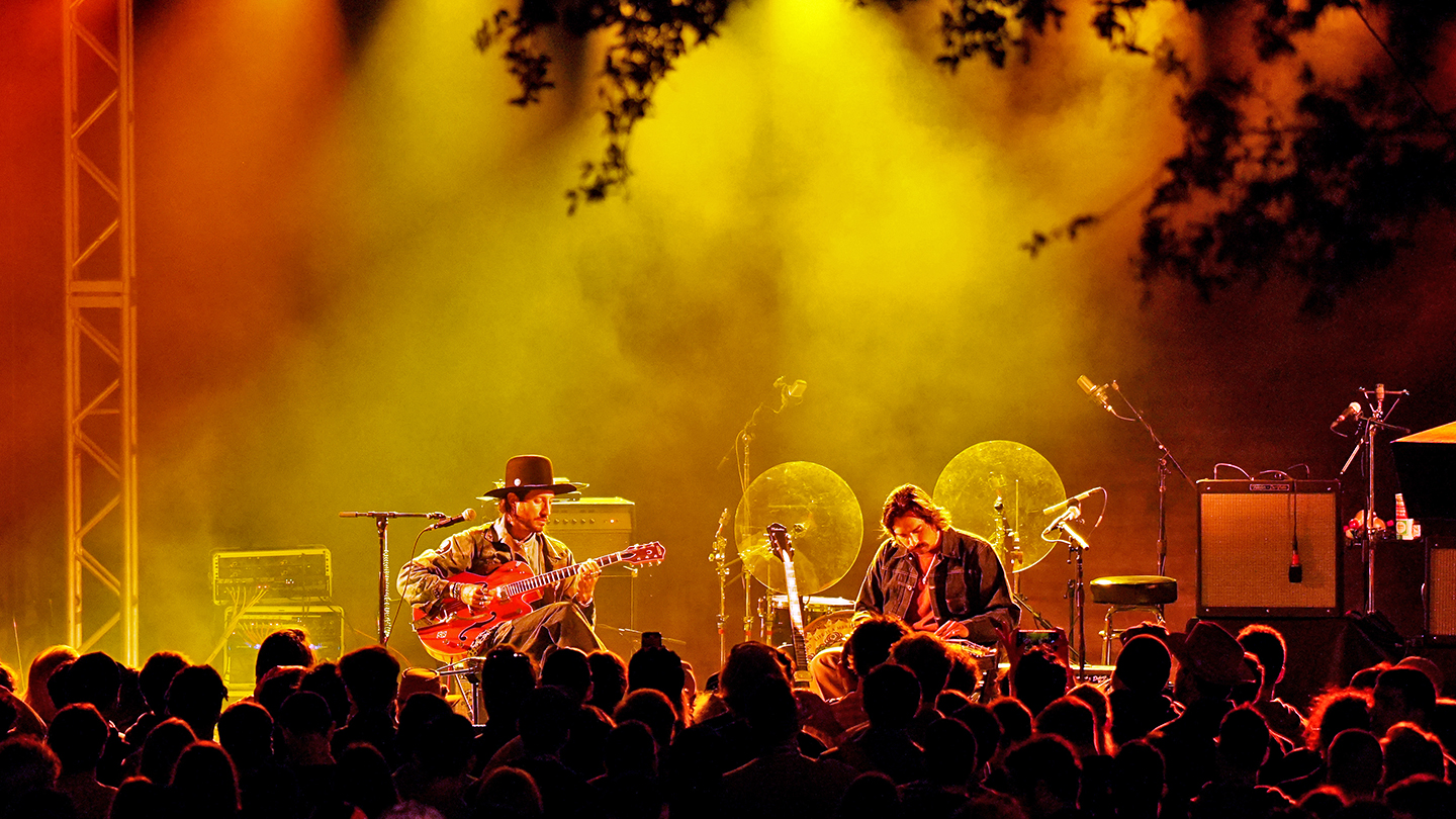 Hermanos Gutiérrez – SXSW 2023 – Photo by Stephen Olker/Getty Images for SXSW