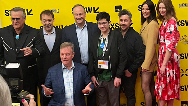 Spencer Buchanan on the red carpet at SXSW 2023