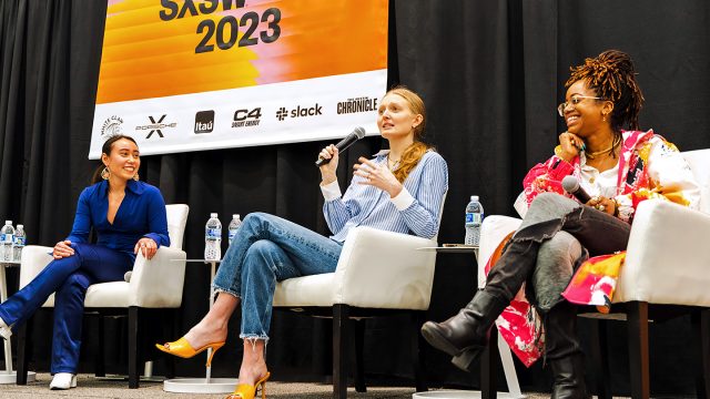 Periods on Tiktok: Using Content to Crush Stigmas – SXSW 2023 – Photo by Keira Lindgren