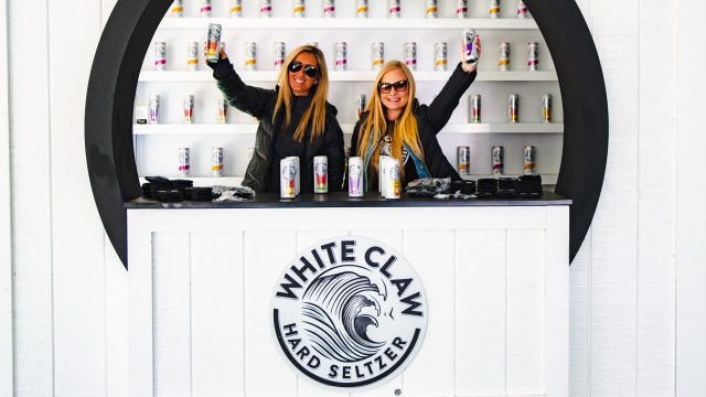 White Claw at the Registrants Lounge - Photo by Andrea Escobar