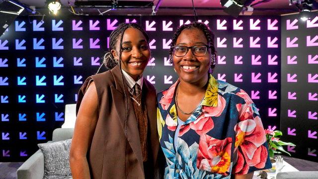 Ayo Edebiri Behind The Scenes at the 2023 SXSW Studio - Photo by Caleb Pickens