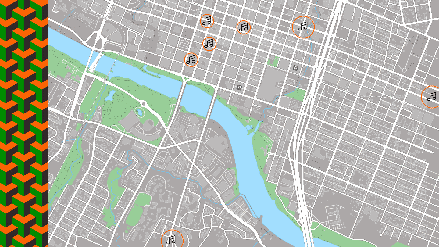 Downtown Austin Hot Spot Map