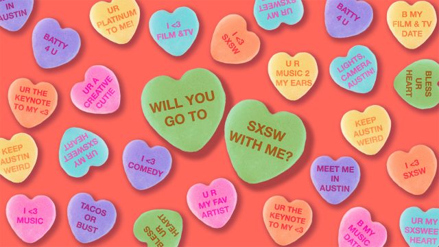 2024 SXSW Valentine's Day Candy Hearts