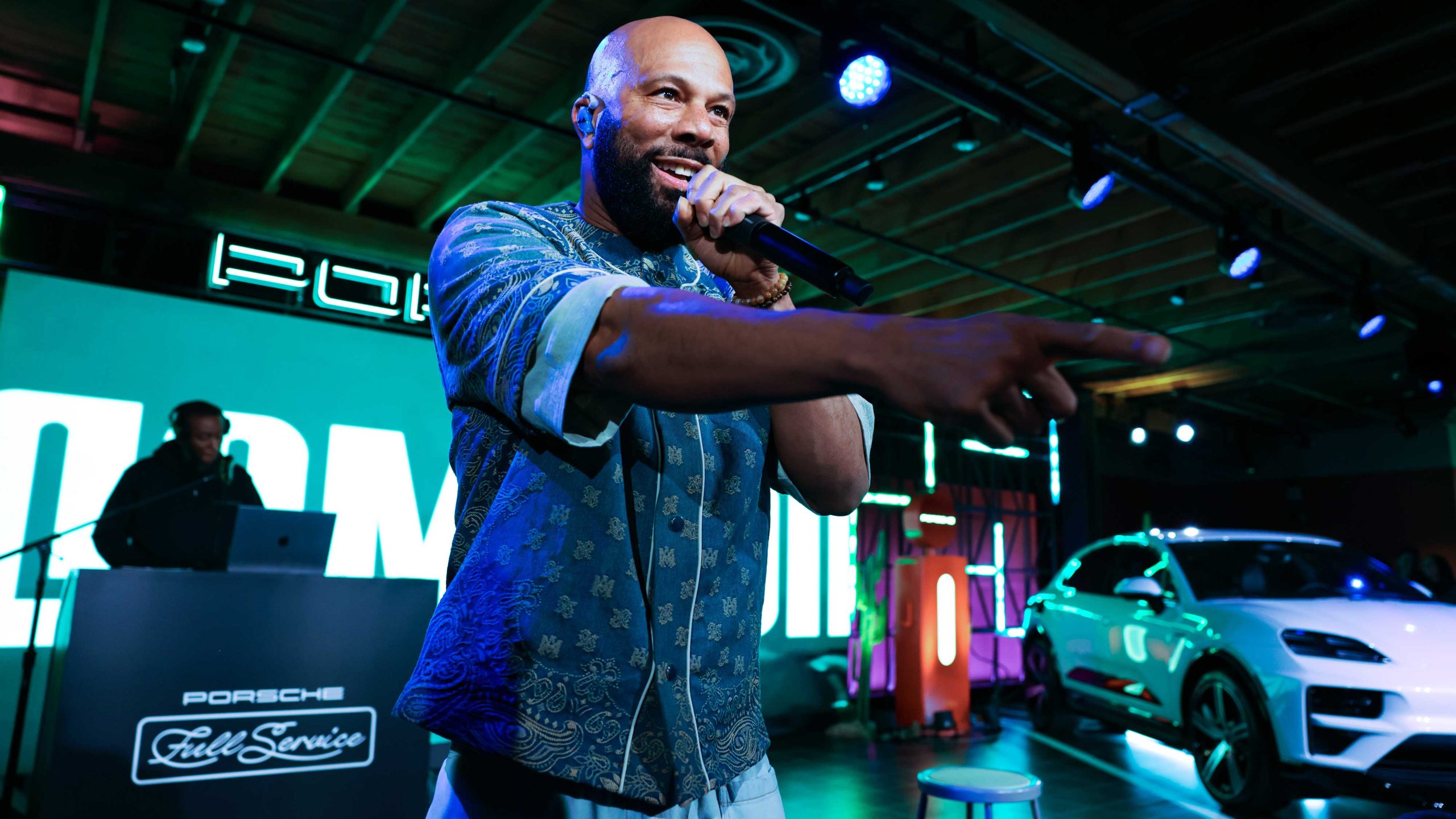 Common at Porsche – Photo by Benedict Jones