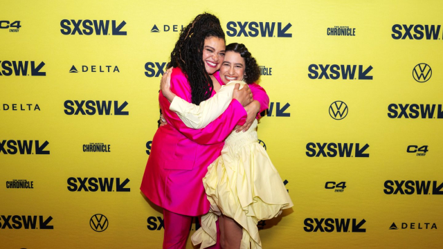 "Babes" Red Carpet – Michelle Buteau and Ilana Glazer – Photo by Renee Dominguez
