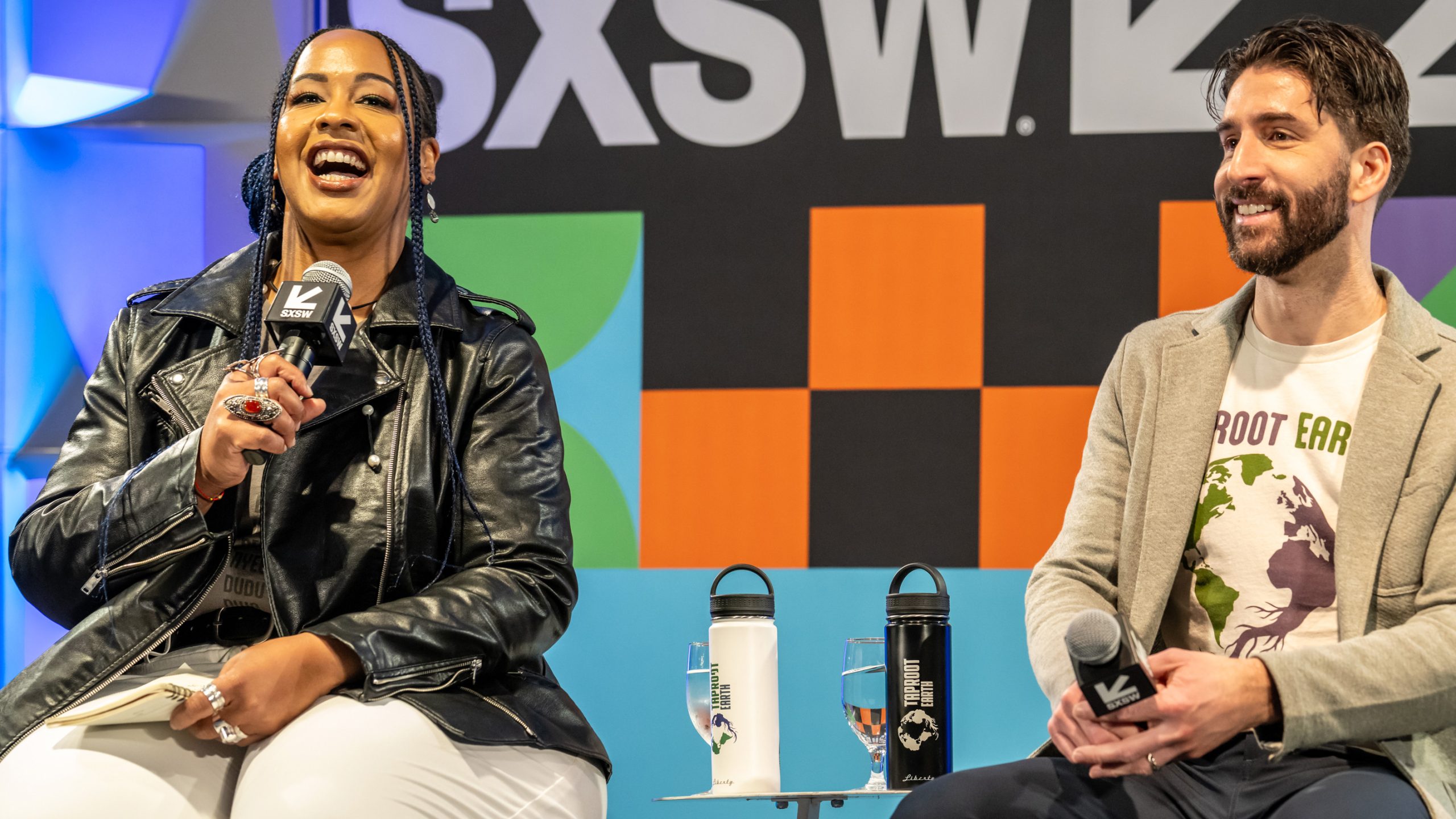 Featured Session: Achieving Climate Justice through Black Liberation: Understanding 2030 Liberation Horizon with Colette Pichon Battle – Photo by Jason Bollenbacher