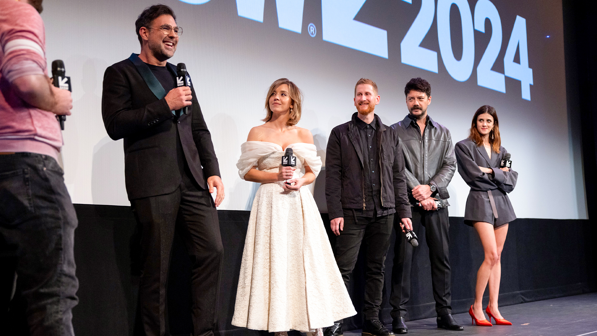 Director and Cast of Immaculate at SXSW 2024 - Photo by Samantha Burkardt