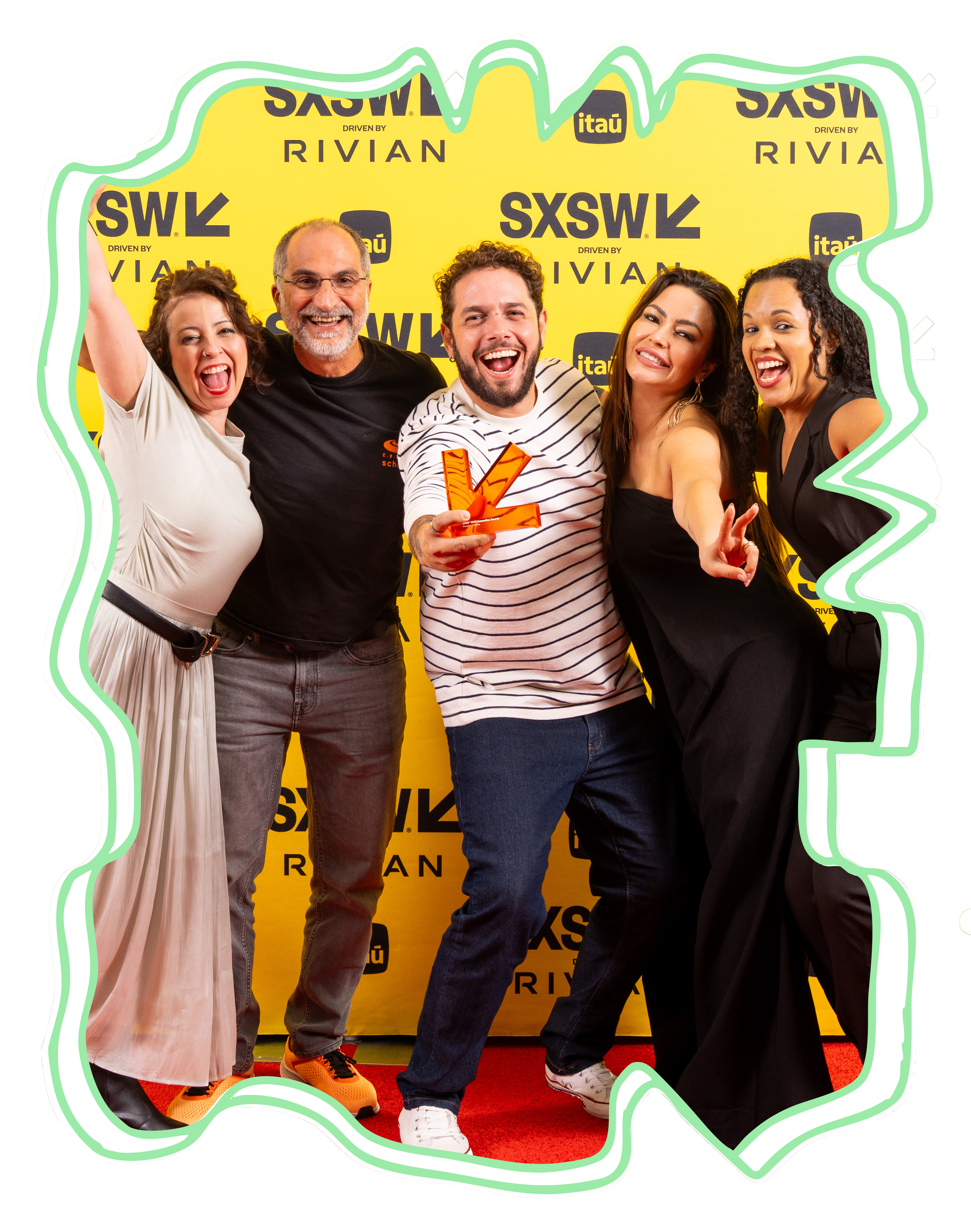 Larissa Adad, Eduardo Peixoto, Davi Pradines, Milene Haraguchi Padilha, Heidi Silva